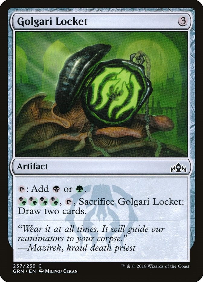 Golgari Locket (237) (Guilds of Ravnica)