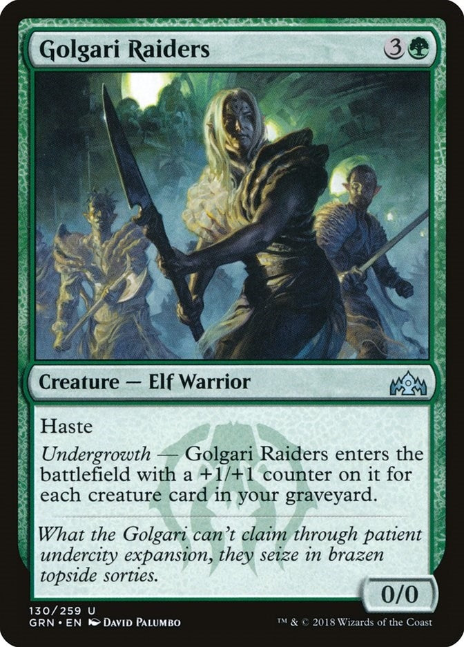 Golgari Raiders (130) (Guilds of Ravnica)