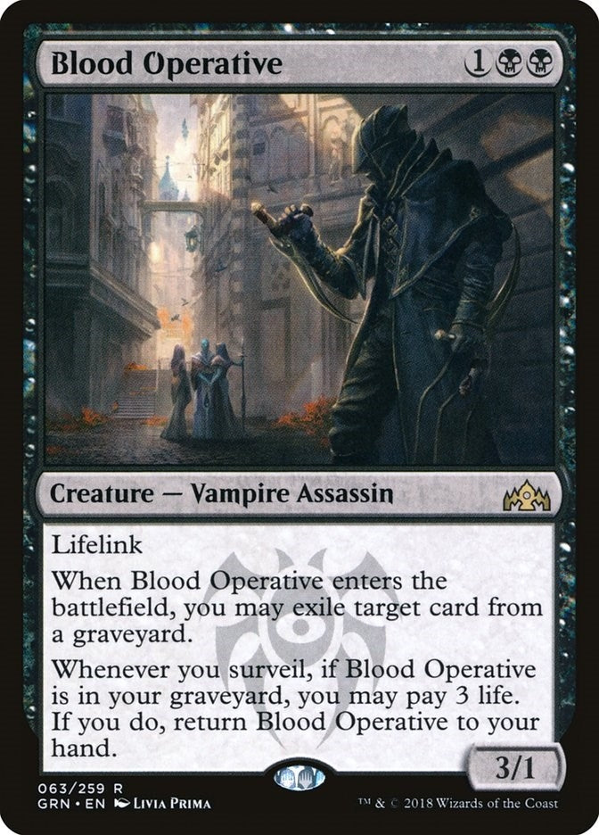 Blood Operative (63) (Guilds of Ravnica)