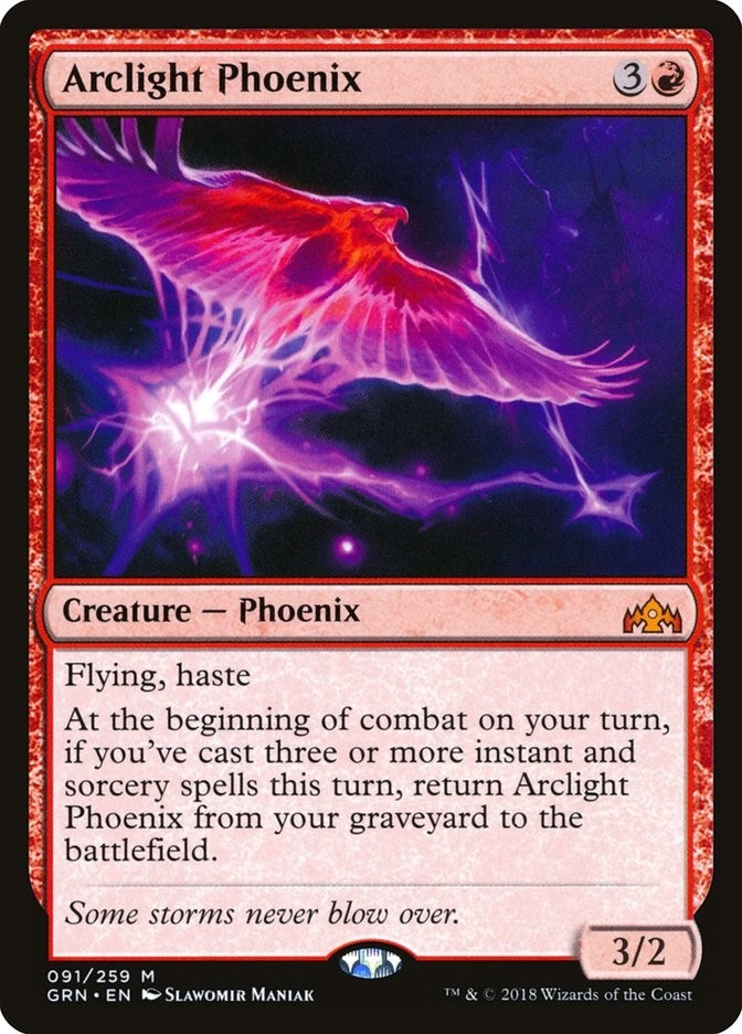 Arclight Phoenix (91) (Guilds of Ravnica)