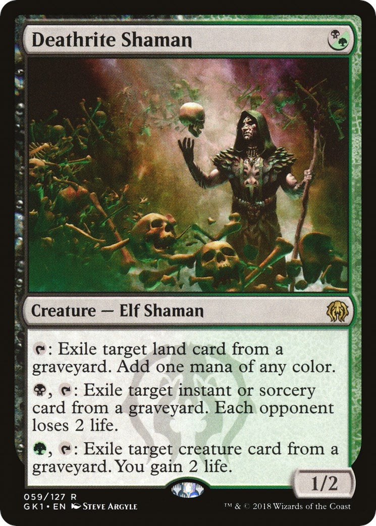 Deathrite Shaman (59) (Guilds of Ravnica: Guild Kits)