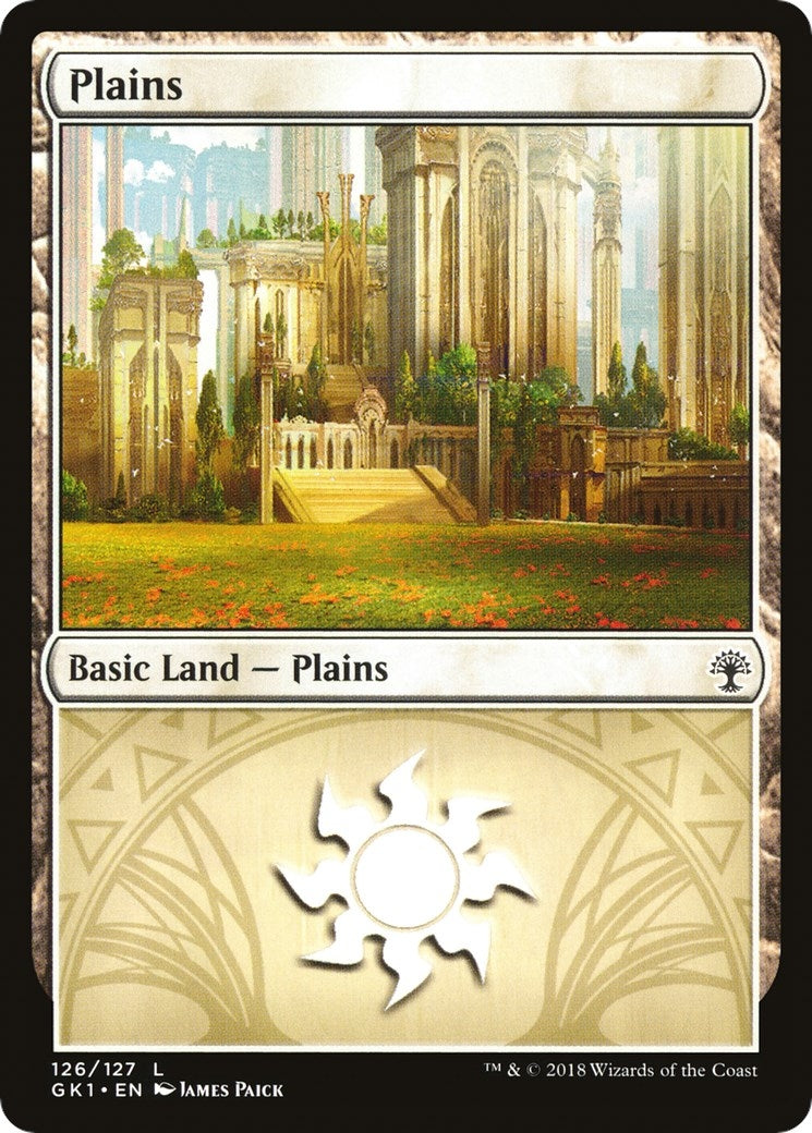 Plains (126) (126) (Guilds of Ravnica: Guild Kits)