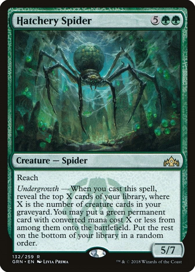 Hatchery Spider (132) (Guilds of Ravnica)