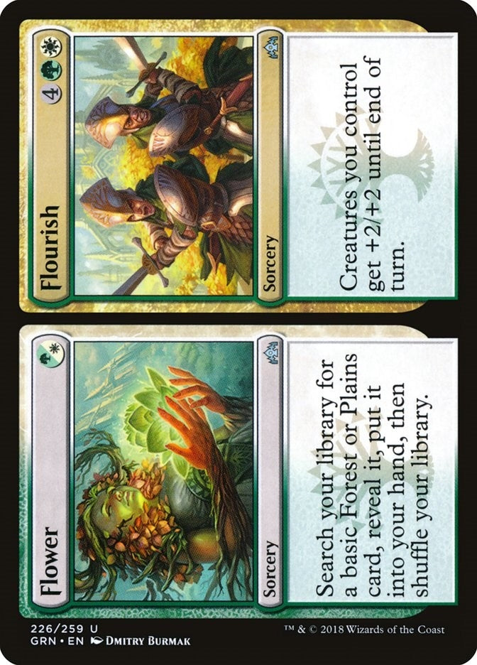 Flower // Flourish (226) (Guilds of Ravnica)