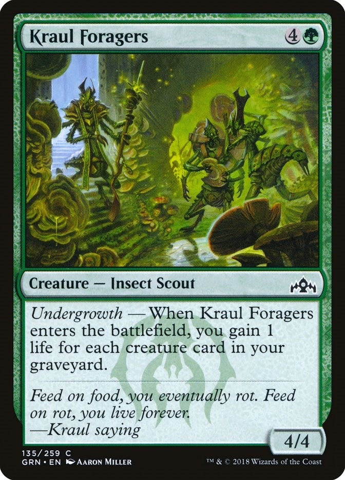 Kraul Foragers (135) (Guilds of Ravnica)
