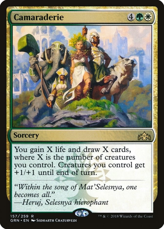 Camaraderie (157) (Guilds of Ravnica)