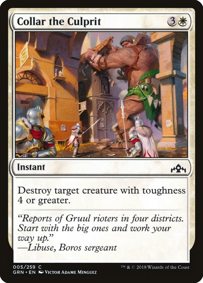 Collar the Culprit (5) (Guilds of Ravnica)