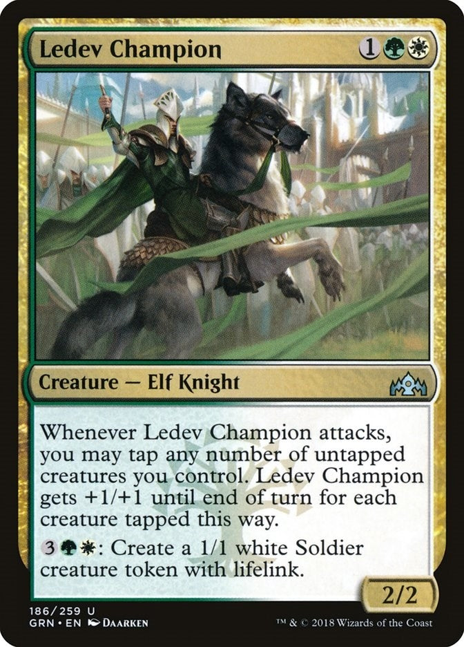Ledev Champion (186) (Guilds of Ravnica)