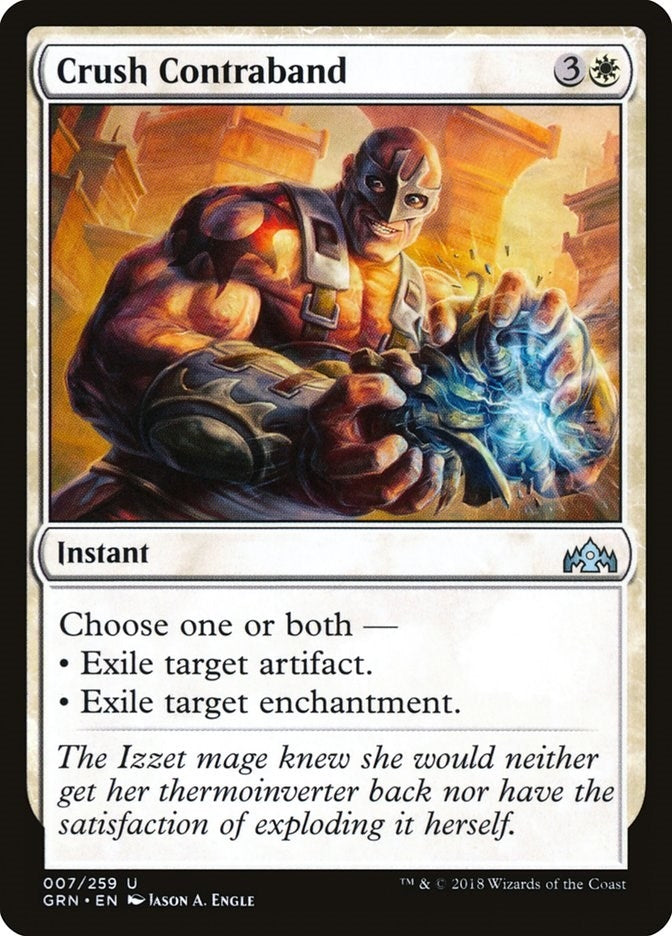 Crush Contraband (7) (Guilds of Ravnica)