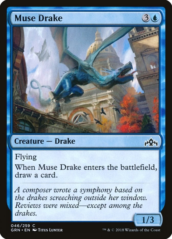 Muse Drake (46) (Guilds of Ravnica)