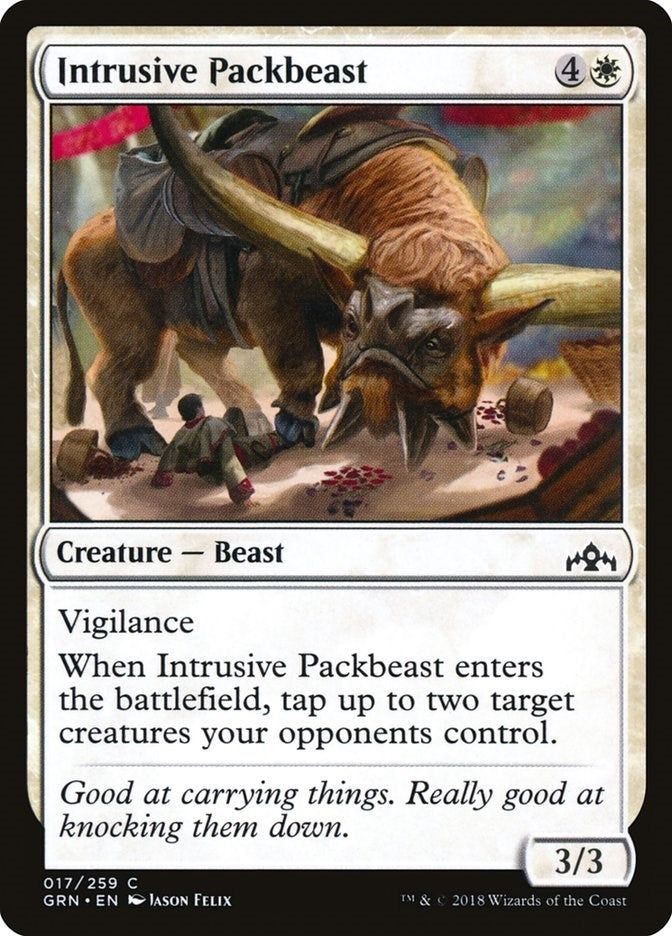 Intrusive Packbeast (17) (Guilds of Ravnica)