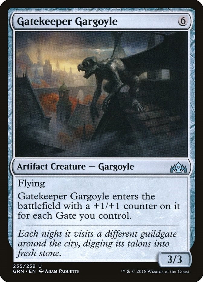 Gatekeeper Gargoyle (235) (Guilds of Ravnica)