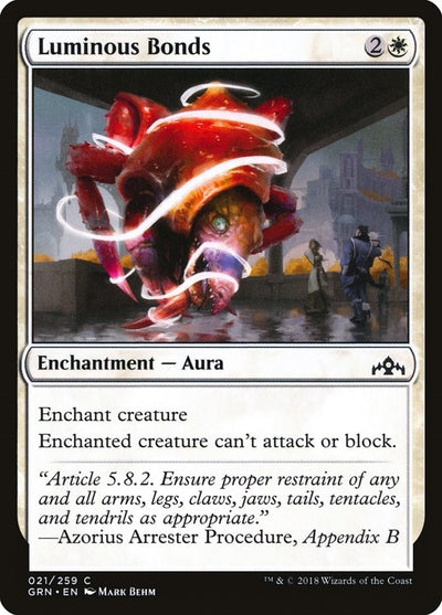Luminous Bonds (21) (Guilds of Ravnica)