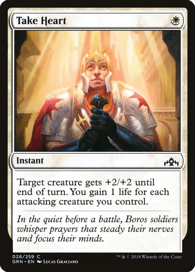 Take Heart (28) (Guilds of Ravnica)