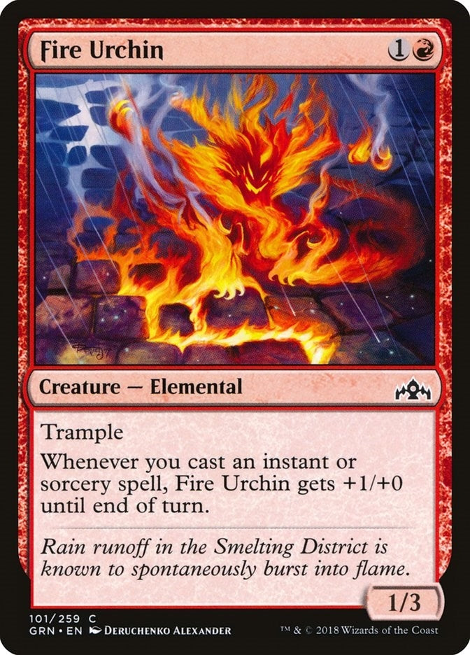 Fire Urchin (101) (Guilds of Ravnica)