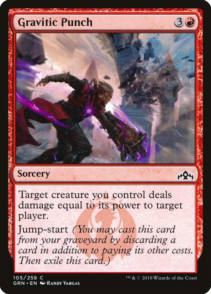 Gravitic Punch (105) (Guilds of Ravnica)