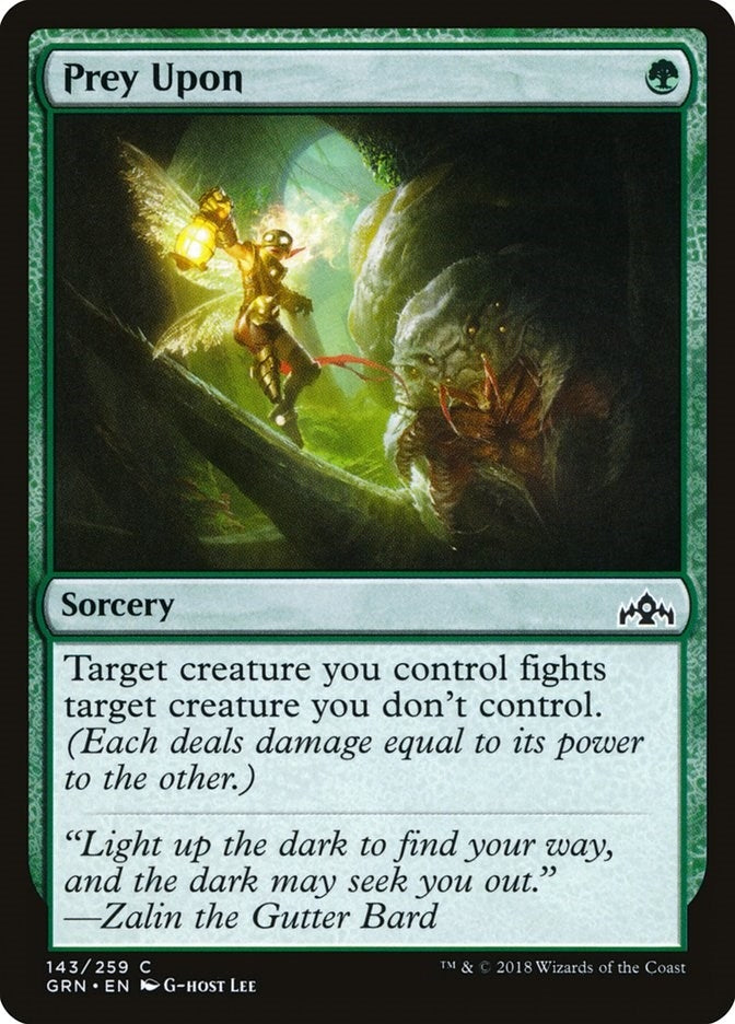 Prey Upon (143) (Guilds of Ravnica)
