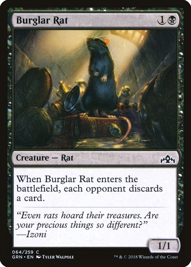 Burglar Rat (64) (Guilds of Ravnica)