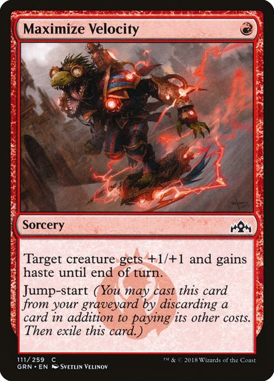 Maximize Velocity (111) (Guilds of Ravnica)