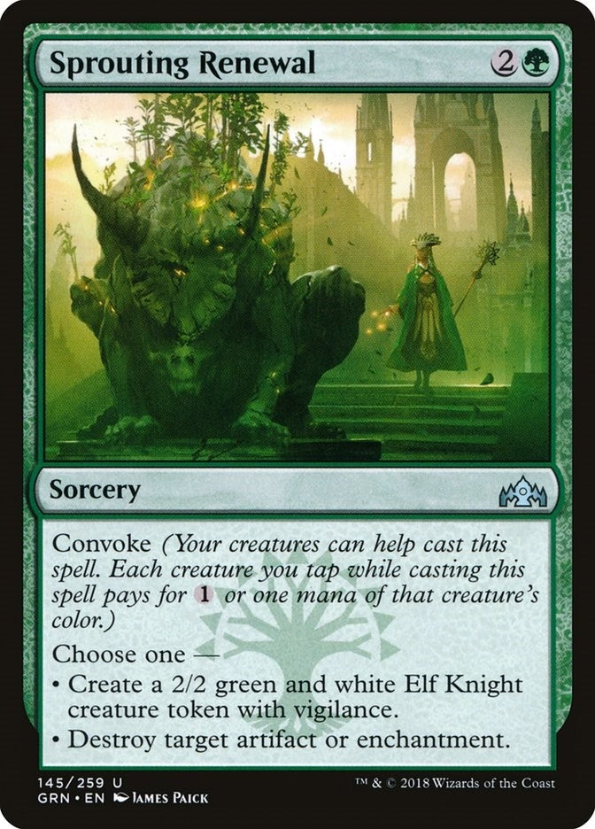 Sprouting Renewal (145) (Guilds of Ravnica)
