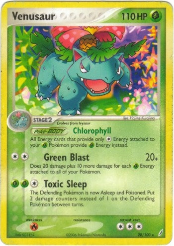 Image for Venusaur - 28/100 (EX Crystal Guardians) (028/100) (Deck Exclusives) - Pokemon