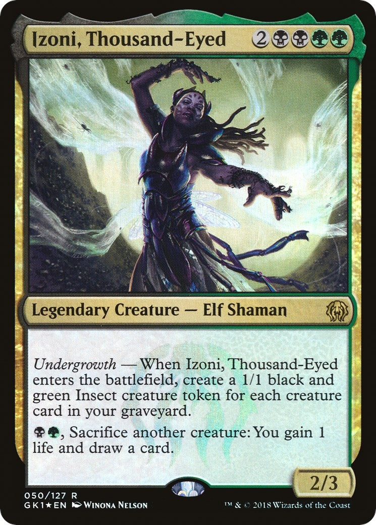 Izoni, Thousand-Eyed (50) (Guilds of Ravnica: Guild Kits)