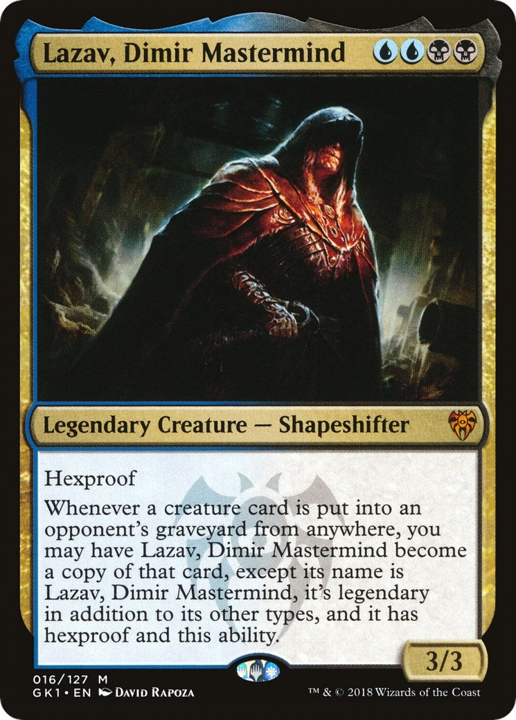 Lazav, Dimir Mastermind (16) (Guilds of Ravnica: Guild Kits)
