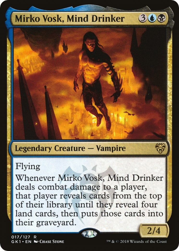 Mirko Vosk, Mind Drinker (17) (Guilds of Ravnica: Guild Kits)