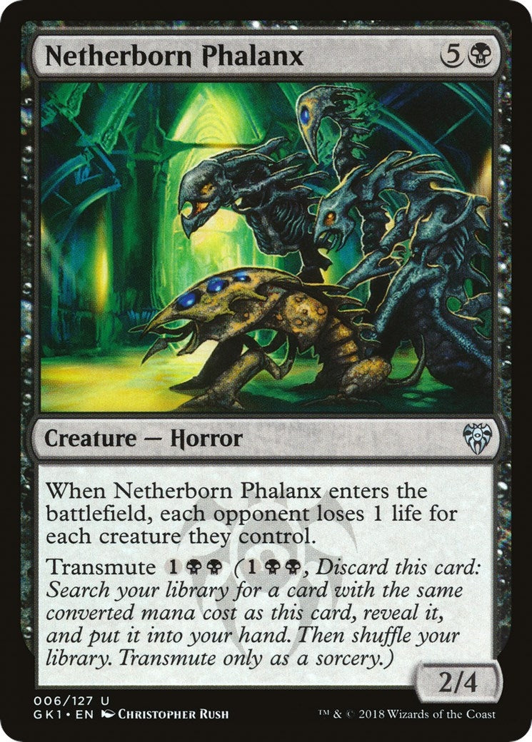 Netherborn Phalanx (6) (Guilds of Ravnica: Guild Kits)