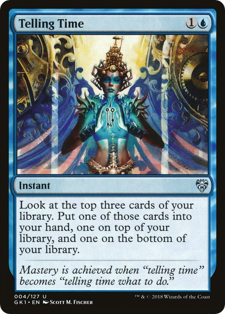 Telling Time (4) (Guilds of Ravnica: Guild Kits)