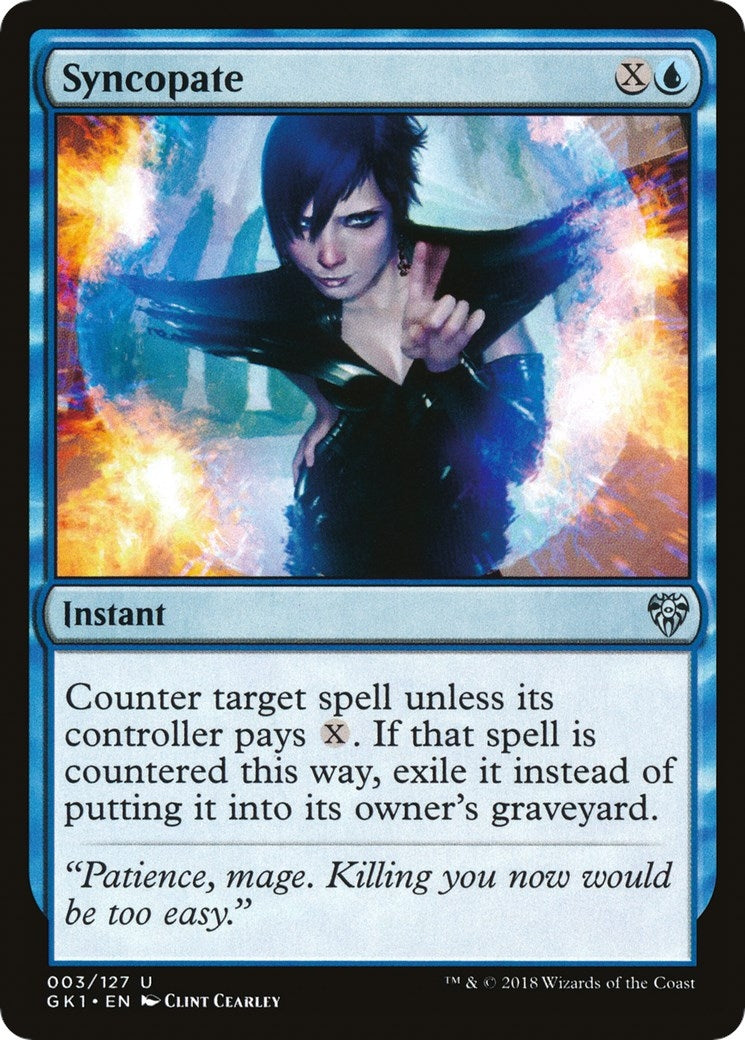 Syncopate (3) (Guilds of Ravnica: Guild Kits)