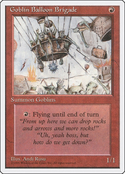 Goblin Balloon Brigade (Fourth Edition)
