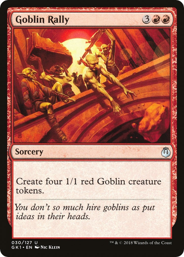 Goblin Rally (30) (Guilds of Ravnica: Guild Kits)