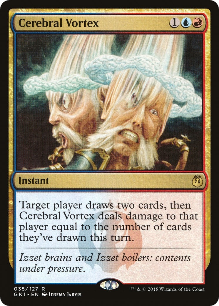 Cerebral Vortex (35) (Guilds of Ravnica: Guild Kits)