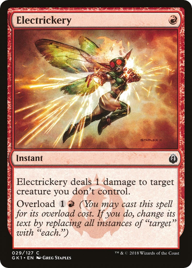 Electrickery (29) (Guilds of Ravnica: Guild Kits)