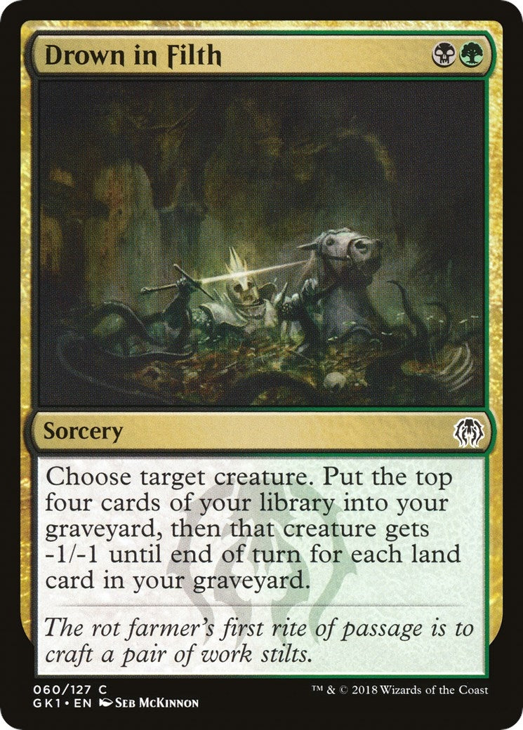 Drown in Filth (60) (Guilds of Ravnica: Guild Kits)