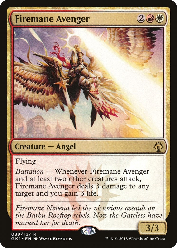 Firemane Avenger (89) (Guilds of Ravnica: Guild Kits)
