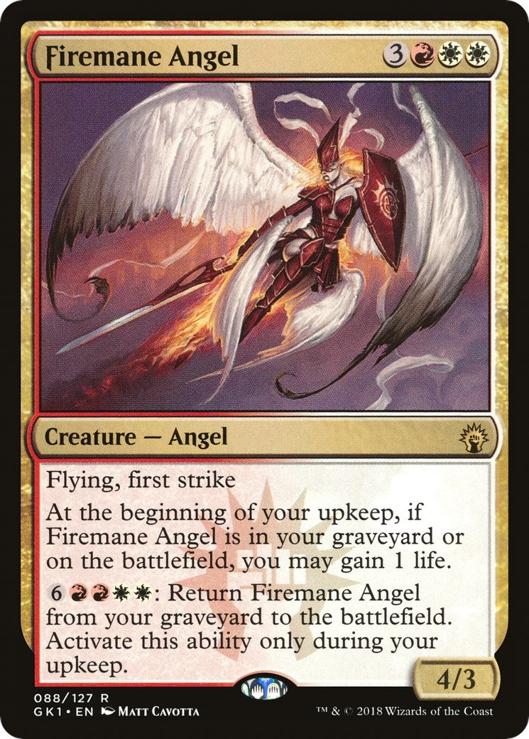 Firemane Angel (88) (Guilds of Ravnica: Guild Kits)