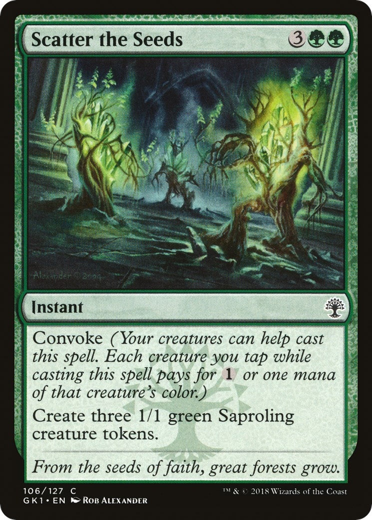 Scatter the Seeds (106) (Guilds of Ravnica: Guild Kits)