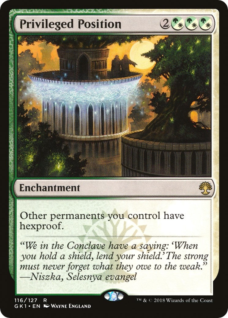 Privileged Position (116) (Guilds of Ravnica: Guild Kits)