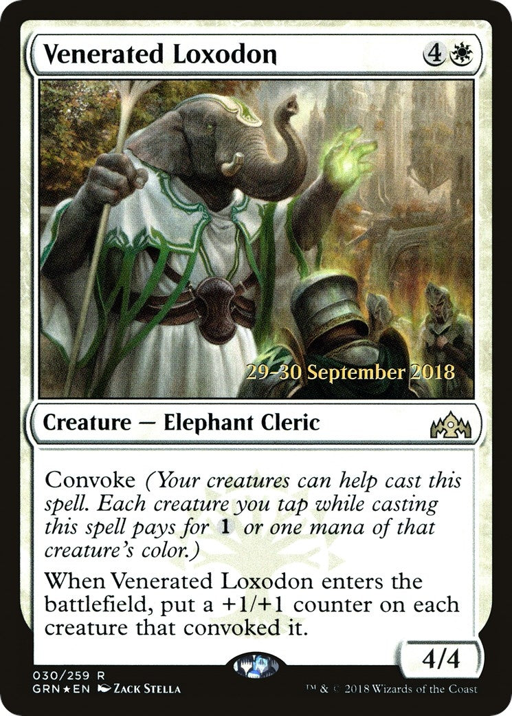 Image for Venerated Loxodon (30) - Magic: The Gathering