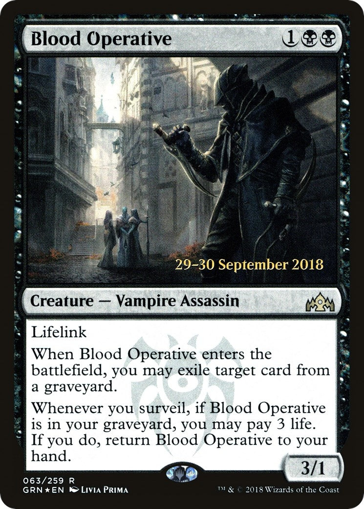 Blood Operative (63) (Prerelease Cards)