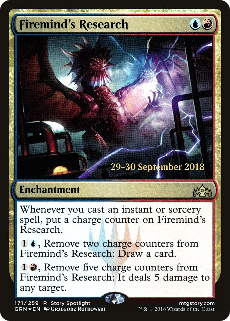 Firemind's Research (171) (Prerelease Cards)