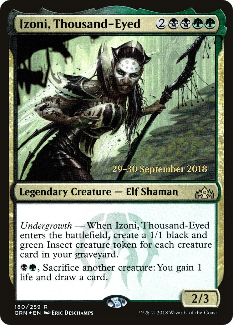 Izoni, Thousand-Eyed (180) (Prerelease Cards)