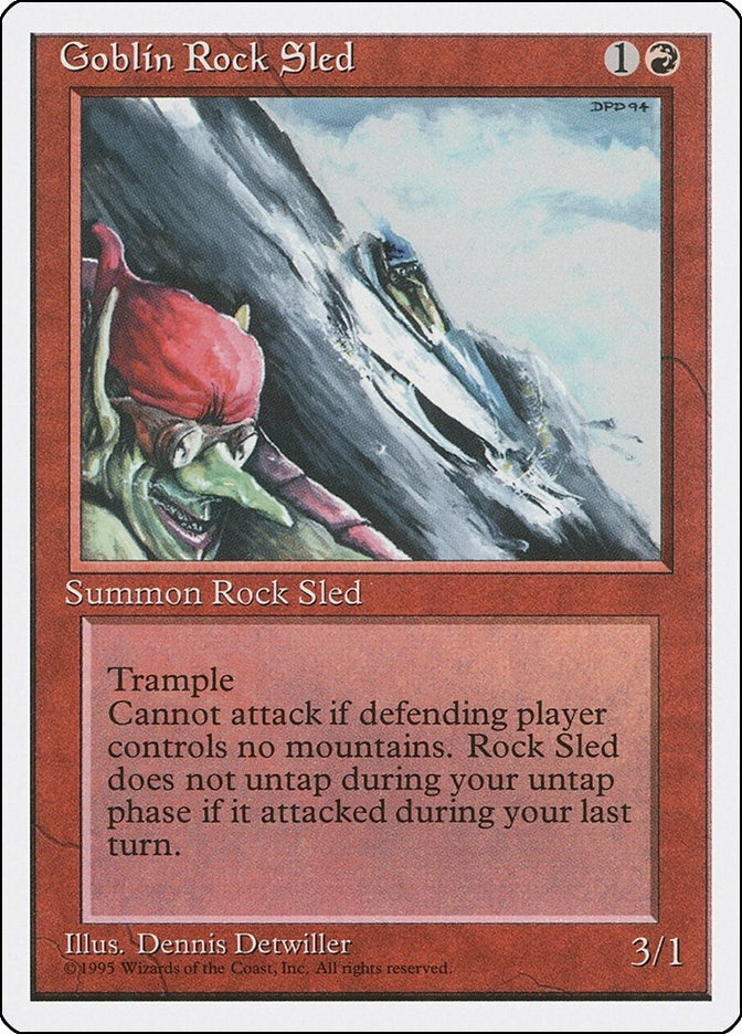 Goblin Rock Sled (Fourth Edition)
