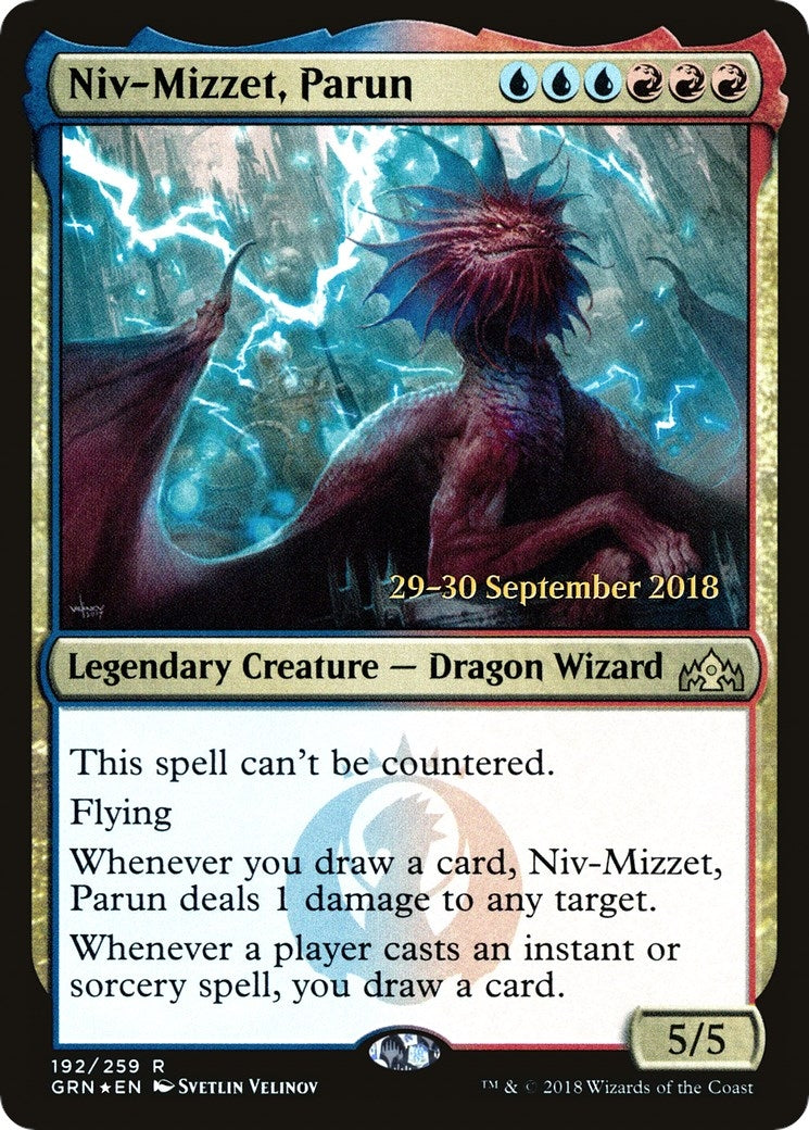 Niv-Mizzet, Parun (192) (Prerelease Cards)