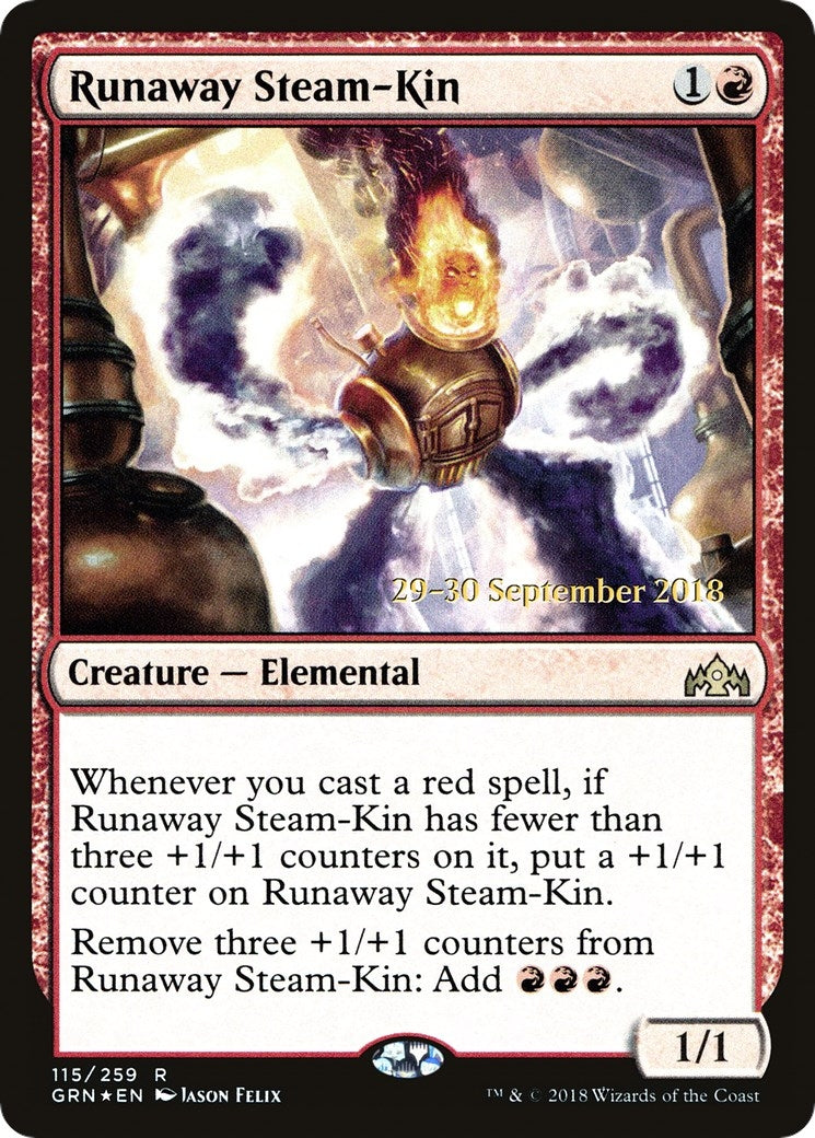 Runaway Steam-Kin (115) (Prerelease Cards)