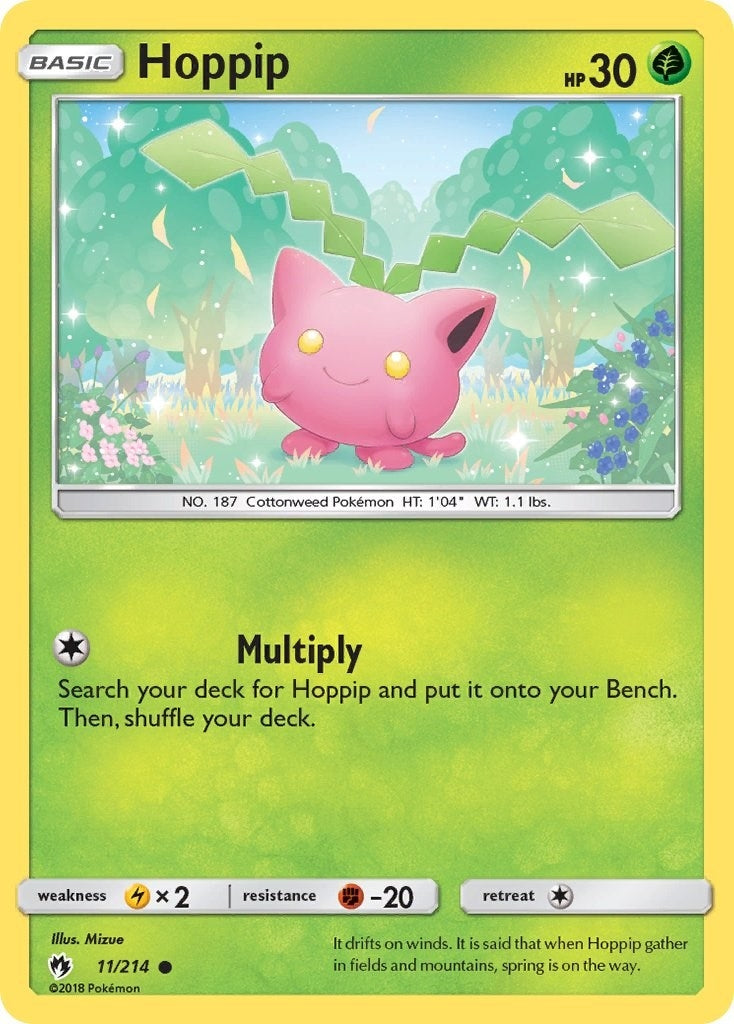 Image for Hoppip (11) (11/214) (SM - Lost Thunder) - Pokemon