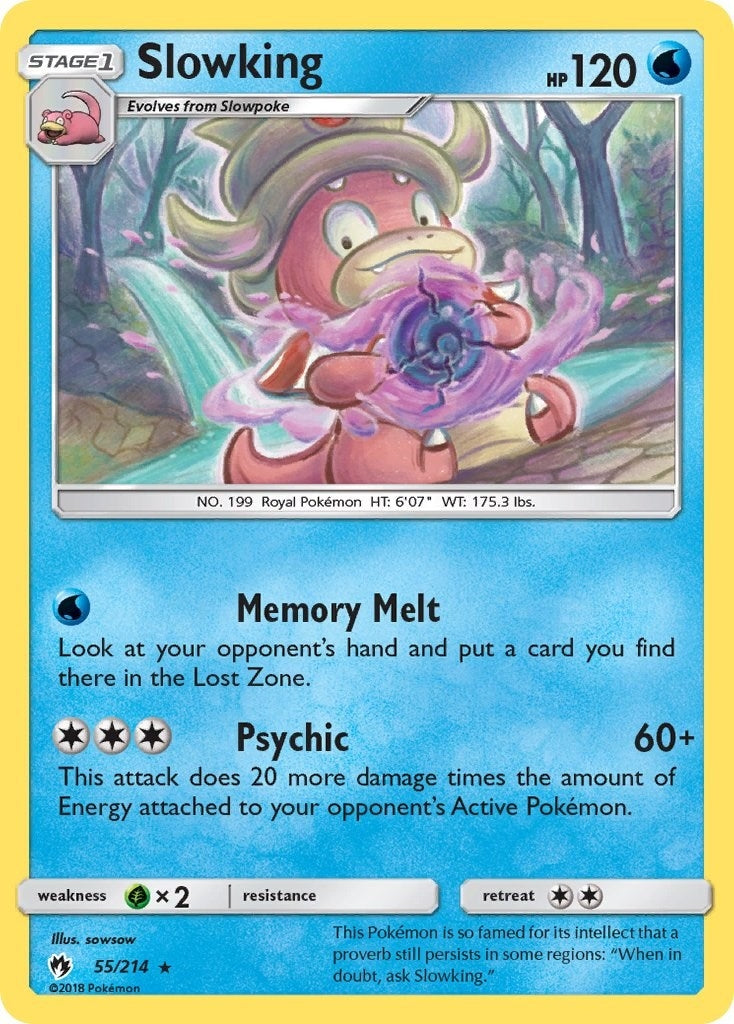 Image for Slowking (55/214) (SM - Lost Thunder) - Pokemon