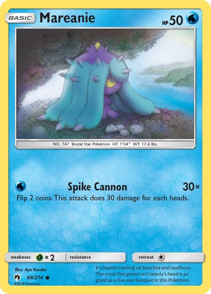 Image for Mareanie (68) (68/214) (SM - Lost Thunder) - Pokemon
